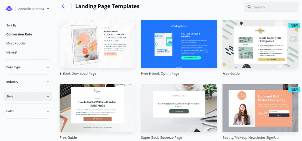 Leadpages Landing Pages Design